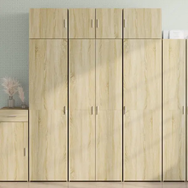 Gossi dulap de depozitare, stejar sonoma, 70x42,5x225, lemn prelucrat