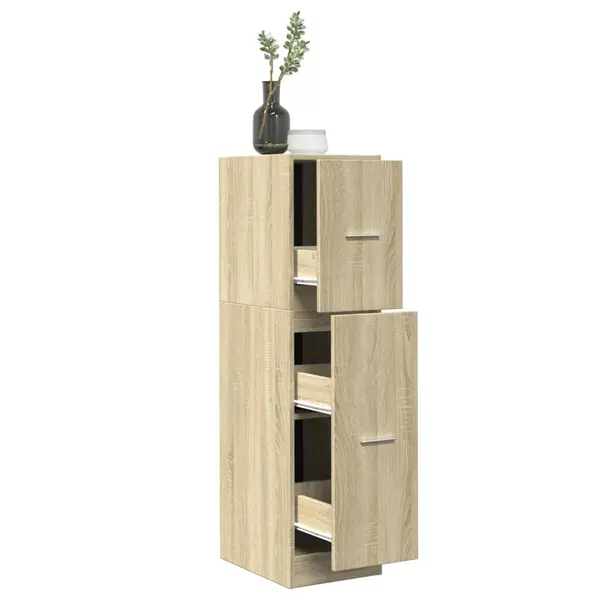 Gossi dulap de farmacie, stejar sonoma, 30x41x118 cm lemn prelucrat