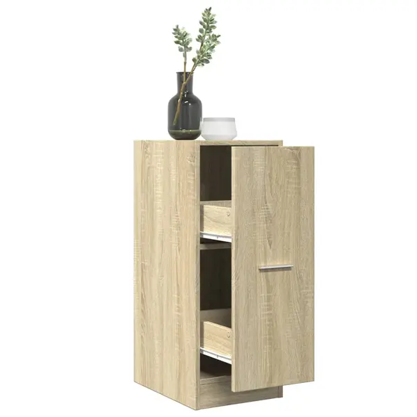 Gossi dulap de farmacie, stejar sonoma, 30x41x77,5 cm lemn prelucrat