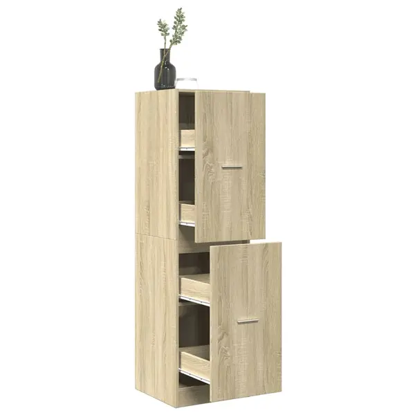 Gossi dulap de farmacie, stejar sonoma, 40x41x144,5 cm lemn prelucrat