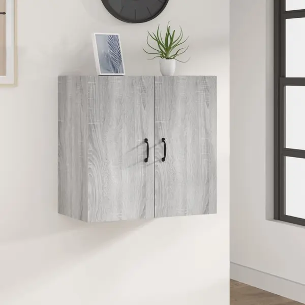 Gossi dulap de perete, gri sonoma, 60x31x60 cm, lemn compozit