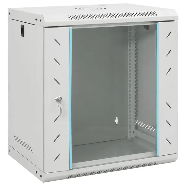 Gossi dulap de server montat pe perete, 12u, 19 ip20, 53x40x60 cm