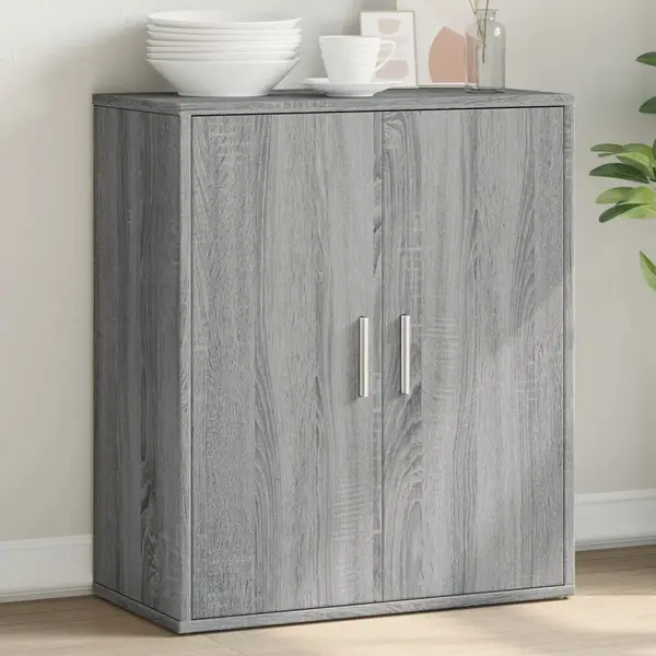 Gossi dulap, gri sonoma, 60x31x70 cm, lemn prelucrat