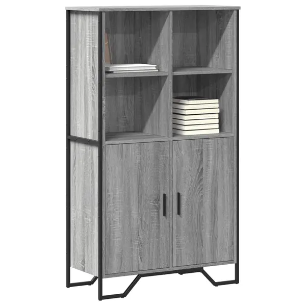 Gossi dulap inalt, gri sonoma, 79,5x35,5x137,5 cm, lemn prelucrat