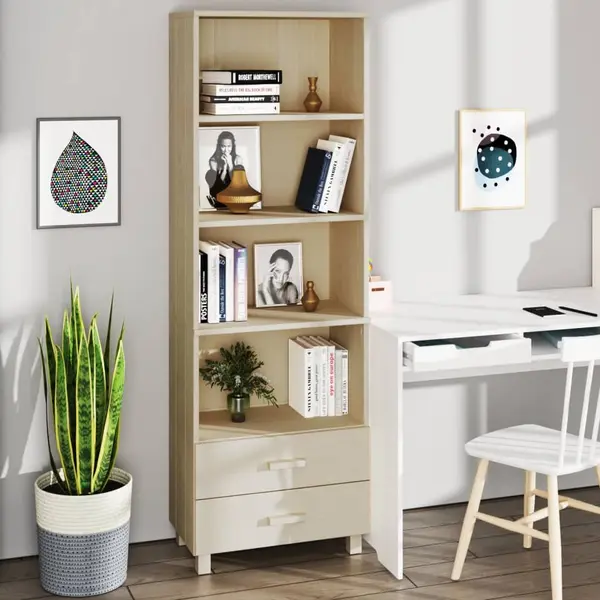 Gossi dulap inalt „hamar” maro miere 60x35x180 cm, lemn masiv de pin