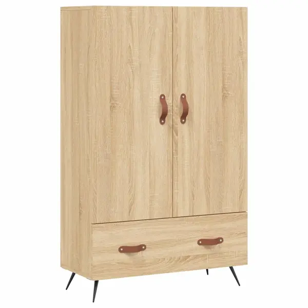 Gossi dulap inalt, stejar sonoma, 69,5x31x115 cm, lemn prelucrat