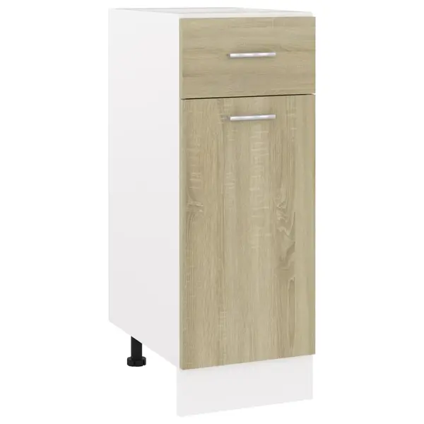 Gossi dulap inferior cu sertar, stejar sonoma, 30 x 46 x 81,5 cm