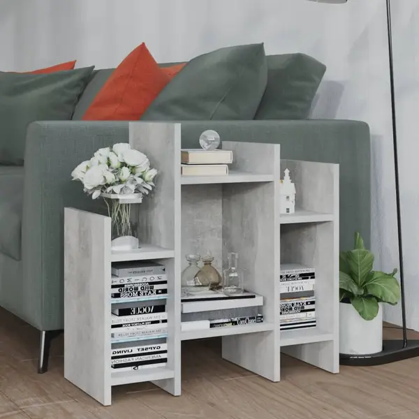 Gossi dulap lateral, gri beton, 60x26x60 cm, pal