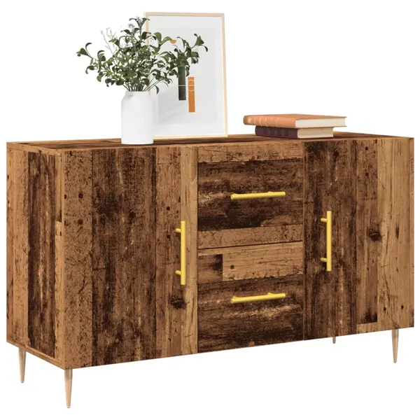 Gossi dulap, lemn vechi, 100x36x60 cm, lemn prelucrat