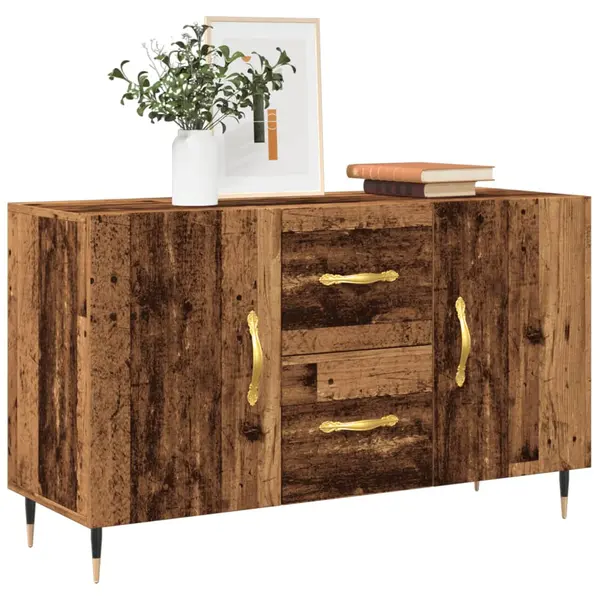 Gossi dulap, lemn vechi, 100x36x60 cm, lemn prelucrat