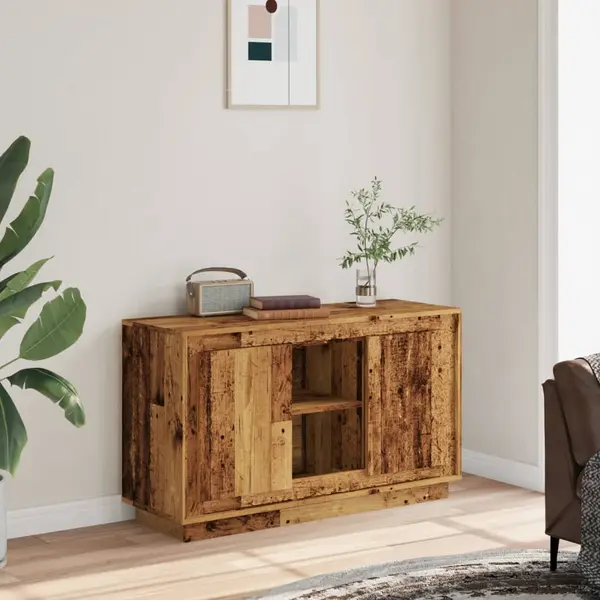 Gossi dulap, lemn vechi, 102x35x60 cm, lemn prelucrat
