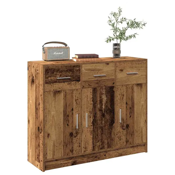 Gossi dulap, lemn vechi, 91x28x75 cm, lemn prelucrat