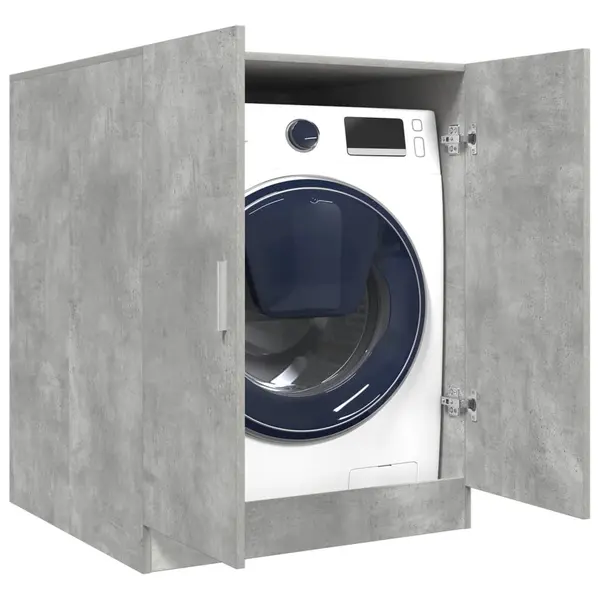 Gossi dulap masina de spalat, gri beton, 70,5x71,5x91,5 cm