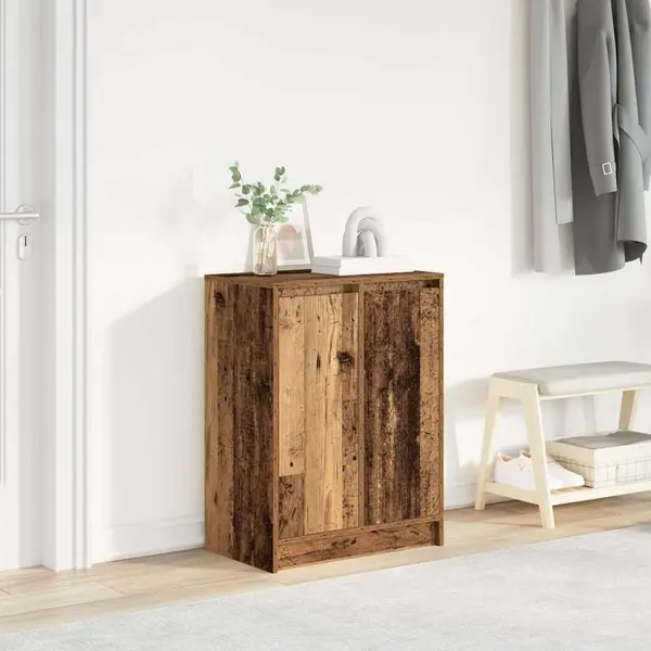 Gossi dulap pantofi lemn vechi 57x34x76 cm lemn prelucrat
