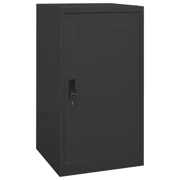 Gossi dulap pentru sa, antracit, 53x53x105 cm, otel