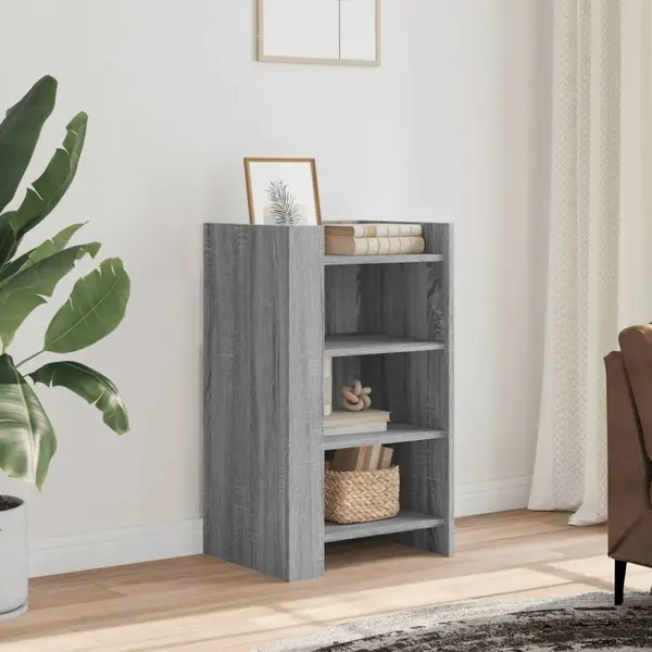 Gossi dulap, sonoma gri, 45x35x75 cm, lemn prelucrat