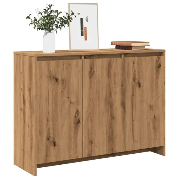 Gossi dulap, stejar artizanal, 102x33x75 cm, lemn prelucrat