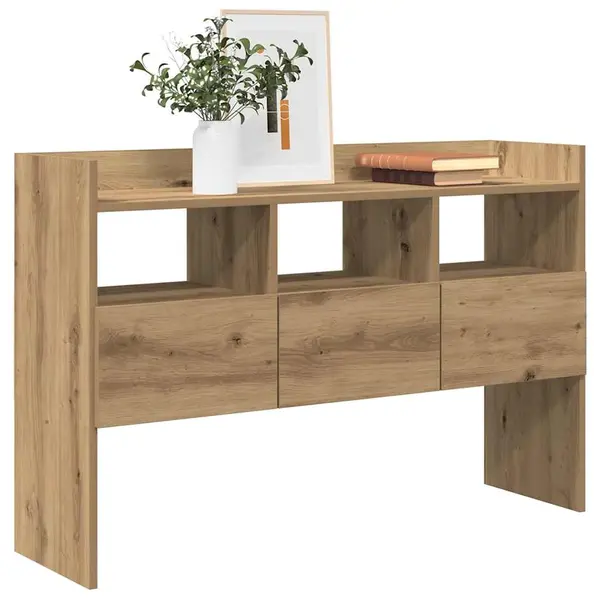 Gossi dulap, stejar artizanal, 105x30x70 cm, lemn prelucrat