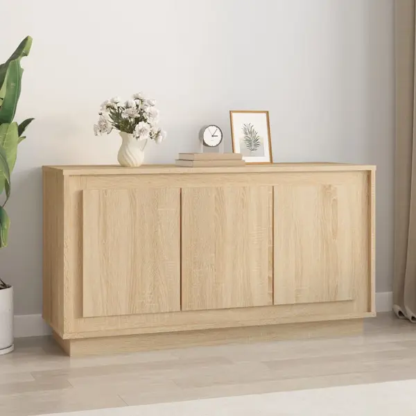 Gossi dulap, stejar sonoma, 102x35x55 cm, lemn prelucrat