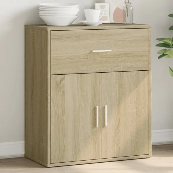 Gossi dulap, stejar sonoma, 60x31x70 cm, lemn prelucrat