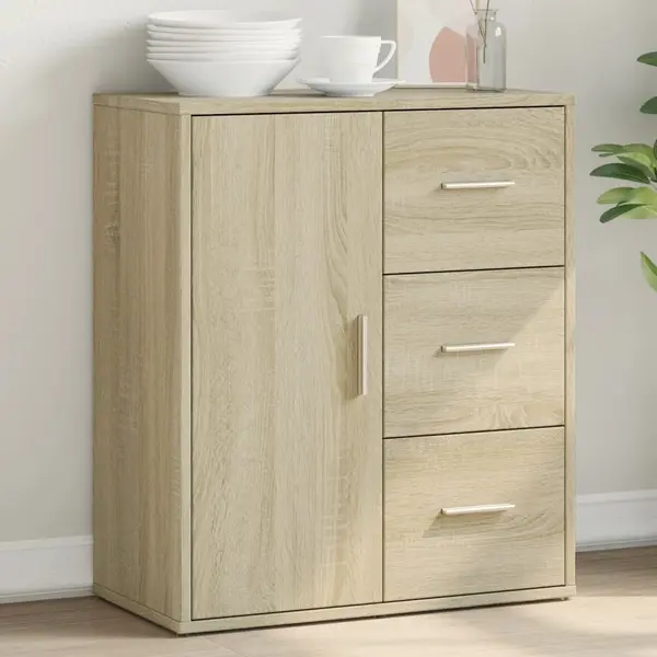 Gossi dulap, stejar sonoma, 60x31x70 cm, lemn prelucrat