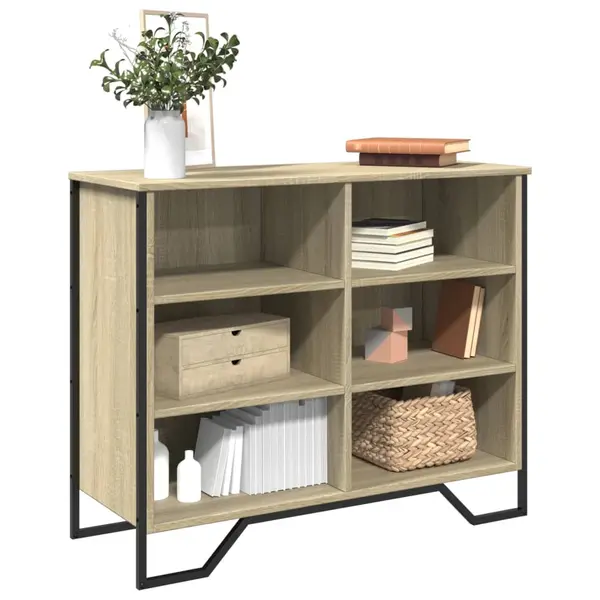 Gossi dulap, stejar sonoma, 91x35,5x74,5 cm, lemn prelucrat