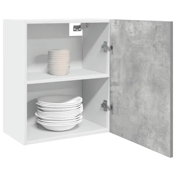 Gossi dulap suspendat, gri beton, 50 x 31 x 60 cm, pal