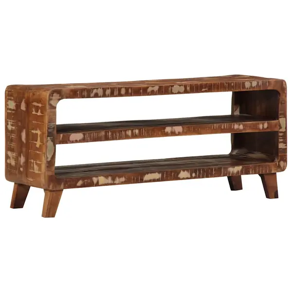 Gossi dulap tv 105x46x32 cm lemn masiv recuperat