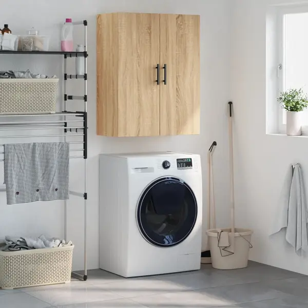 Gossi dulap tv montat pe perete, stejar sonoma, 69,5x34x90 cm
