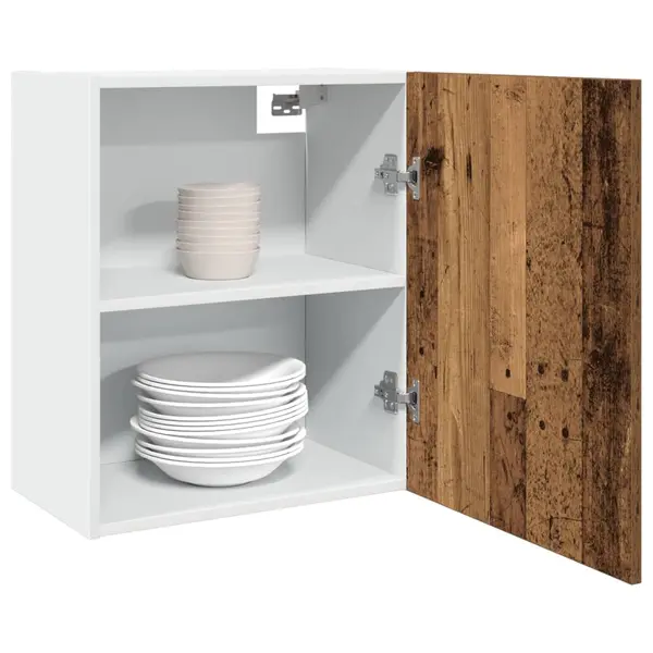 Gossi dulapuri suspendate 2 buc. lemn vechi 50x31x60cm lemn prelucrat