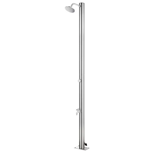 Gossi dus pentru gradina, 215 cm, otel inoxidabil