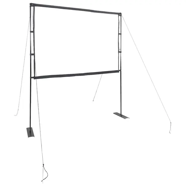 Gossi ecran de proiectie cu suporturi 100 inch 4:3