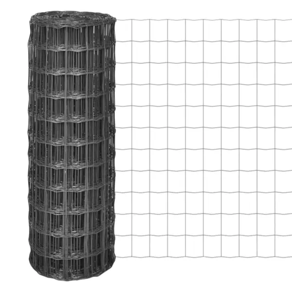 Gossi euro gard, gri, 10 x 0,8 m, otel