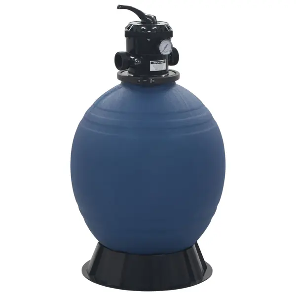 Gossi filtru cu nisip pentru piscina supapa 6 pozitii albastru 560 mm