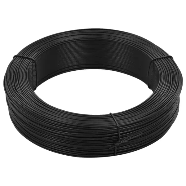 Gossi fir de tensionare pentru gard 250 m 2,3/3,8 mm, antracit, otel