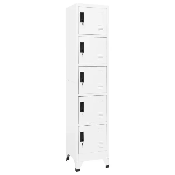 Gossi fiset, alb, 38x40x180 cm, otel