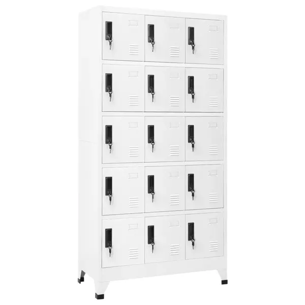 Gossi fiset, alb, 90x40x180 cm, otel