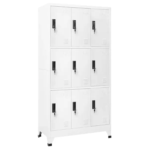 Gossi fiset, alb, 90x45x180 cm, otel