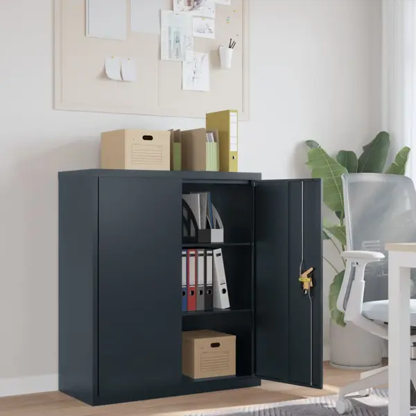 Gossi fiset, antracit, 90x40x105 cm, otel
