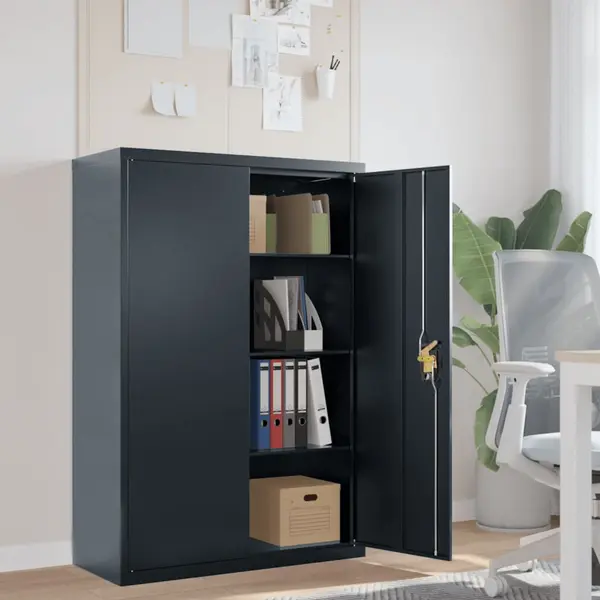 Gossi fiset, antracit, 90x40x140 cm, otel