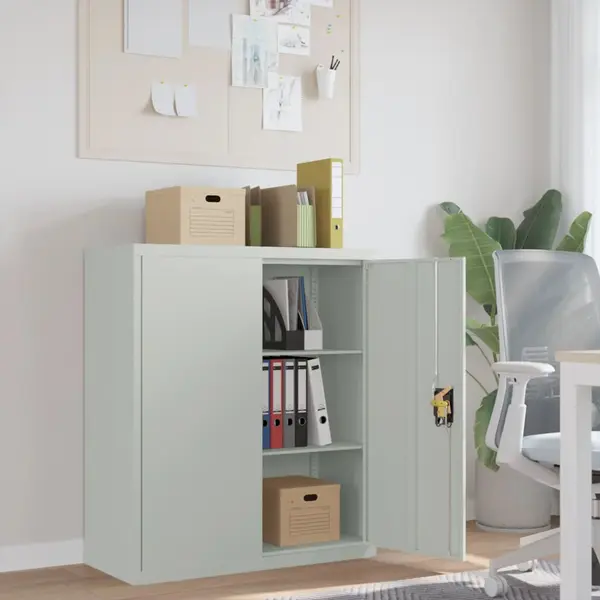 Gossi fiset, gri deschis, 90x40x105 cm, otel