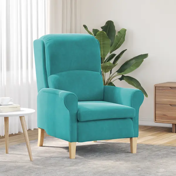 Gossi fotoliu turcoaz turcoaz tesatura standard ergonomic