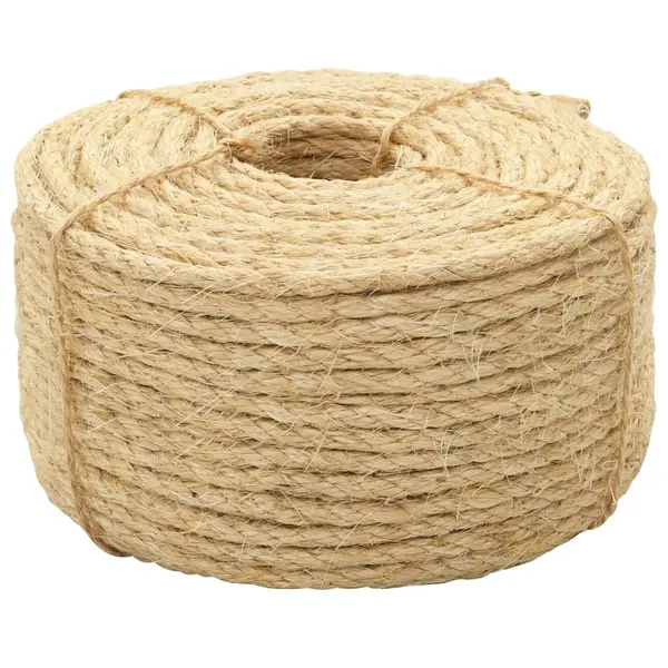 Gossi franghie, 50 m, sisal 100%, 10 mm
