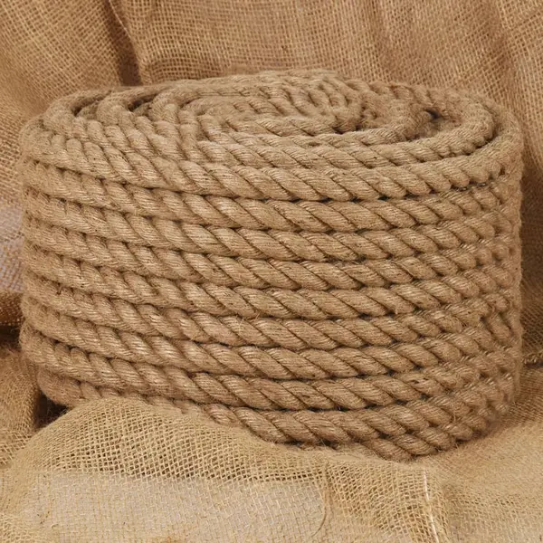Gossi funie de iuta 100 m lungime, 16 mm grosime