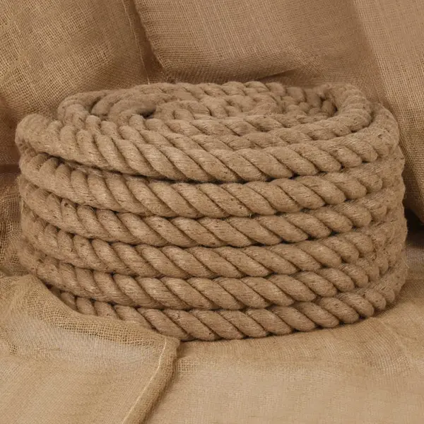 Gossi funie de iuta, 25 m lungime, 40 mm grosime