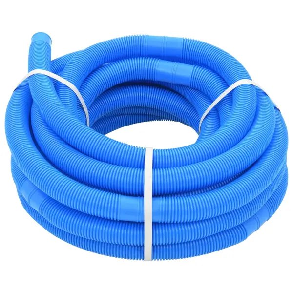 Gossi furtun de piscina, albastru, 32 mm, 15,4 m