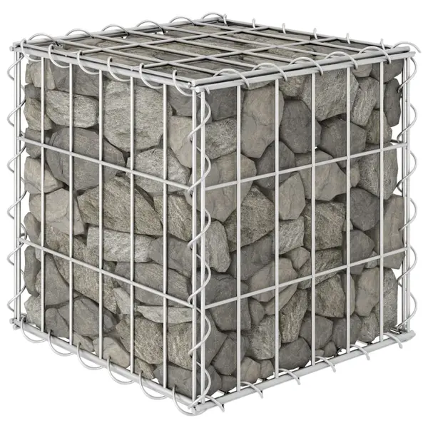 Gossi gabion cub strat inaltat, 30 x 30 x 30 cm, sarma de otel