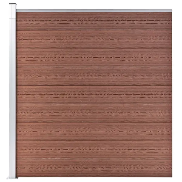 Gossi gard de gradina, maro, 175 x 186 cm, wpc