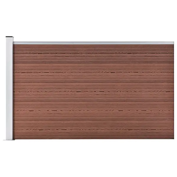 Gossi gard de gradina, maro, 175x105 cm, wpc