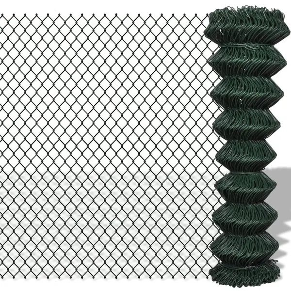 Gossi gard de legatura din plasa, verde, 1,5 x 25 m, otel